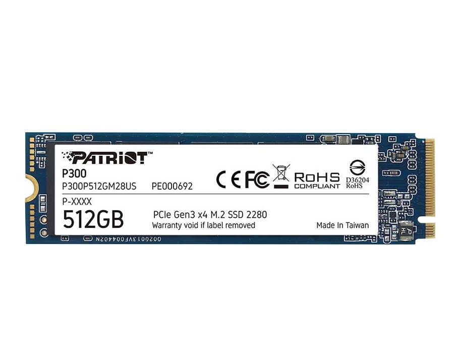 SSD Patriot P300 512GB M 2 NVMe PCIe Gen 3 X4 Gearshop Vn